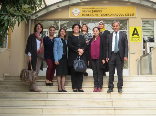 Kahramanmaraş Valisi Sayın Vahdettin ÖZKAN´ın Eşi Dr.Ruhan ÖZKAN Hanımefendi´nin Okulumuza Ziyareti...